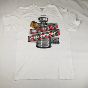 Reebok Chicago Blackhawks Championship Tee